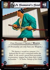 A Samurai's Soul FOIL